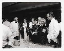 Scenes at the Orchid Ladies Auxiliary Black and White Ball, Santa Rosa, California, 1962