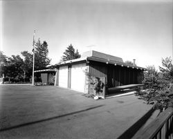 Fire station on Calistoga Road, Santa Rosa, California, September 9, 1967
