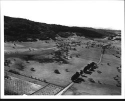 Oakmont area before construction, Santa Rosa, California, 1963