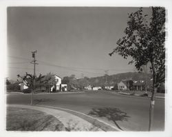 Photographs of homes and streets in the Town and Country area, Santa Rosa, California, 1967