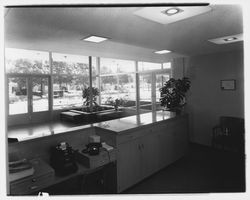 Waiting room at Santa Rosa Medical Center, Santa Rosa, California, 1957