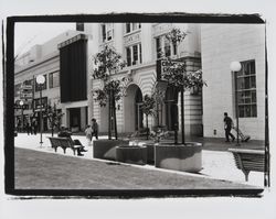 West side of Courthouse Square, Santa Rosa , California, 1968