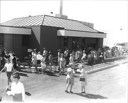 Dedication of North Bay Cooperative Library system headquarters, Santa Rosa, California, 1967