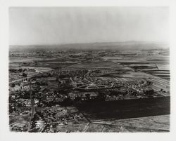 Aerial view of Rohnert Park, California, 1961