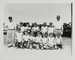 Rincon Valley Little League team, Santa Rosa, California, 1962