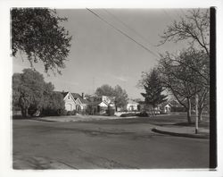 Street scene in the Junior College area, Santa Rosa, California, 1960