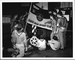 Boy Scout Troop 26, Santa Rosa Rotary Club, Santa Rosa, California, 1963