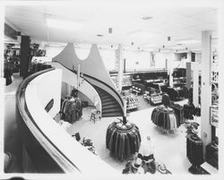 Interior of Keegan's Mens Store, Santa Rosa, California, 1966