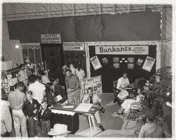 Burkart's Junior Ballroom Studios exhibit at the Fair, Santa Rosa, California, 1959