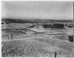 St. Francis Acres and Rincon Valley prior to construction, Santa Rosa, California, 1959