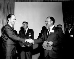 City of Santa Rosa Awards of merit being given to individuals, Santa Rosa, California, 1966