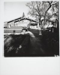 Italian Swiss Colony tasting room and Asti post office, Asti, California, 1977