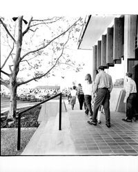 Exchange Bank employees at a picnic