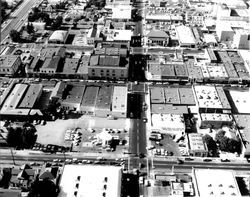 Santa Rosa, California, looking north from 3rd and A Streets, September 25, 1962