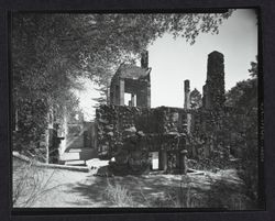 View of Wolf House, Glen Ellen, California, 1964