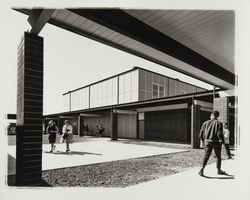 Exterior of Cook Junior High, Santa Rosa, California, 1959