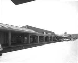Stores on the Montecito Boulevard side of Montecito Shopping Center, Santa Rosa, California, May 1987