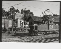 P&SR freight motor no. 504, Petaluma?, California, 1936