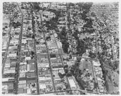 Central Santa Rosa looking north from Highway 101, Santa Rosa, California, 1982