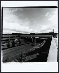 Third Street ramps to the Santa Rosa Plaza Parking Garage, Santa Rosa, California, 1982