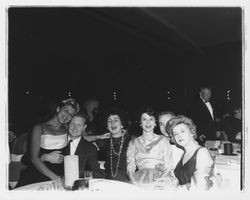 Scenes at the Orchid Ladies Auxiliary Black and White Ball, Santa Rosa, California, 1962