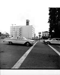 Looking west on Third Street from Courthouse Square, Santa Rosa, California, November 12, 1971