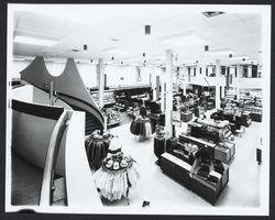 Interior of Keegan's Mens Store, Santa Rosa, California, 1966