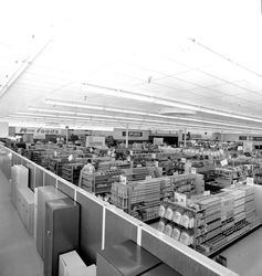 Interior view of K-mart Discount Department Store