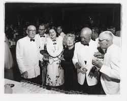 Scenes at the Orchid Ladies Auxiliary Black and White Ball, Santa Rosa, California, 1962