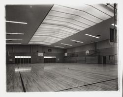 Gymnasium at Montgomery High, Santa Rosa, California, 1959