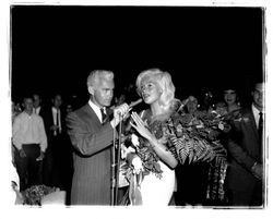 Jayne Mansfield at the Flamingo, Santa Rosa, California, 1960