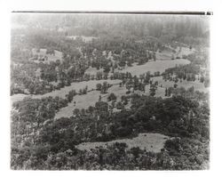 Aerial view of Mark West Springs area, Santa Rosa, California, March 3, 1958