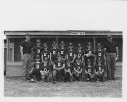 Oriels Rincon Valley Little League team at the Rincon Valley Little League Park, Santa Rosa, California, 1963