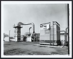 Cooling towers at Fluor Products, Windsor, California, 1964