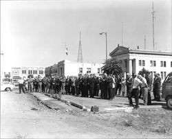 Ground breaking ceremony for Bank of America, Santa Rosa, California, 1967