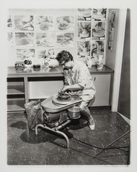 Art & craft classes at Oakmont, Santa Rosa, California, 1967