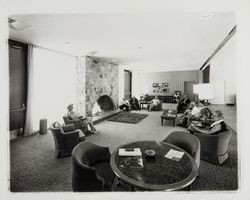 Lounge at Oakmont Club House, Santa Rosa, California, 1967