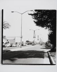 East side of Cloverdale Boulevard, Cloverdale , California, 1972