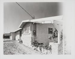 Model home at Park Royal Estates, Cotati, California, 1961