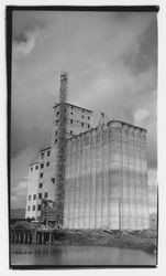 Building a grain elevator for Poultry Producers of Central California, Petaluma, California, 1934