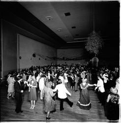 Burkhart Dance Class Christmas ball, Santa Rosa, California, 1979