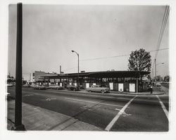 View of the Sonoma County Library under construction, Santa Rosa, California, 1965