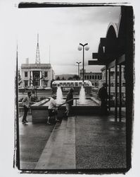 Bandstand at Courthouse Square, Santa Rosa , California, 1968