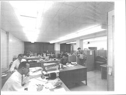 Offices at Petaluma Cooperative Creamery, Petaluma, California, 1963