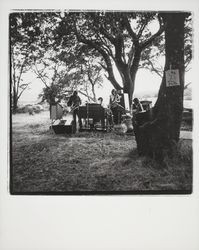 Band playing at Annadel State Park, Santa Rosa, California, 1971