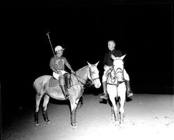 Henry Trione with other Santa Rosa polo players, Santa Rosa, California, 1966