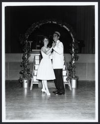 Mr. Palmieri and dance partner, Santa Rosa, California, 1961