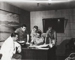 Group of 20-30 Club members, Santa Rosa, California, 1961