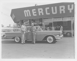 G.K. Hardt Lincoln-Mercury dealership, Santa Rosa, California, 1958