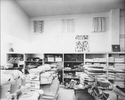Linen Department at Rosenberg's Department Store, Santa Rosa, California, 1965